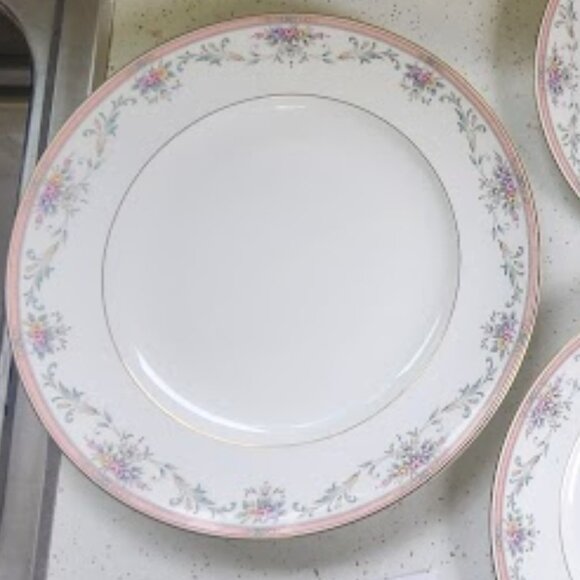 Mikasa Bone China Spring Crest Plates & Buffet Platter - Picture 6 of 8